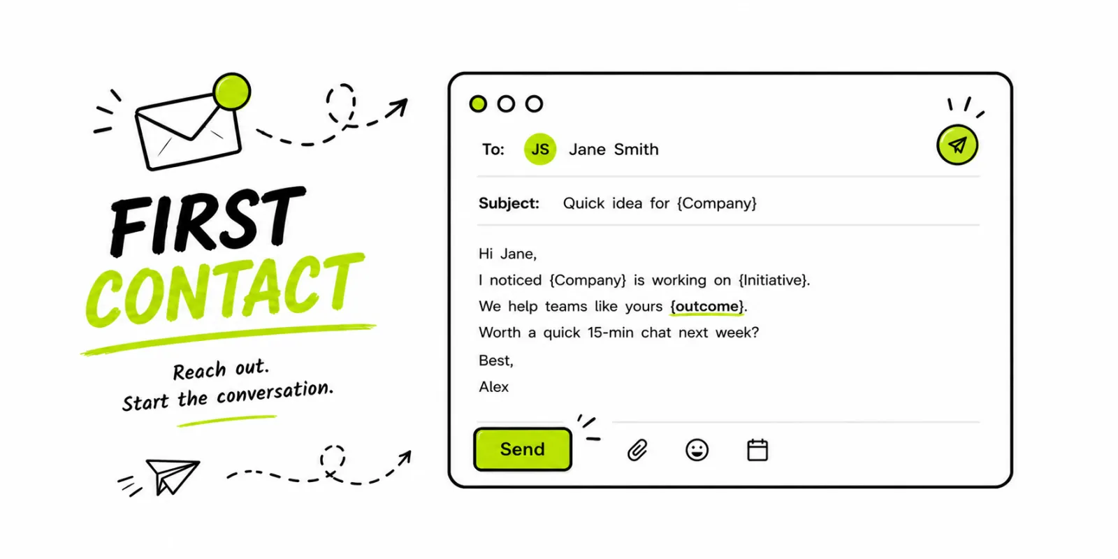 2 sales stage first contact email sales
